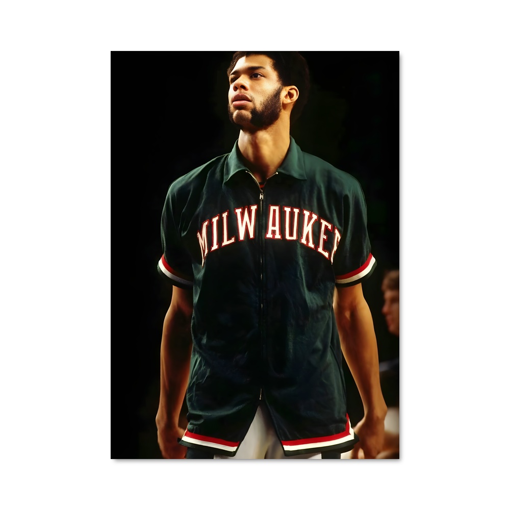 Poster Kareem jeu – affiche Basketball